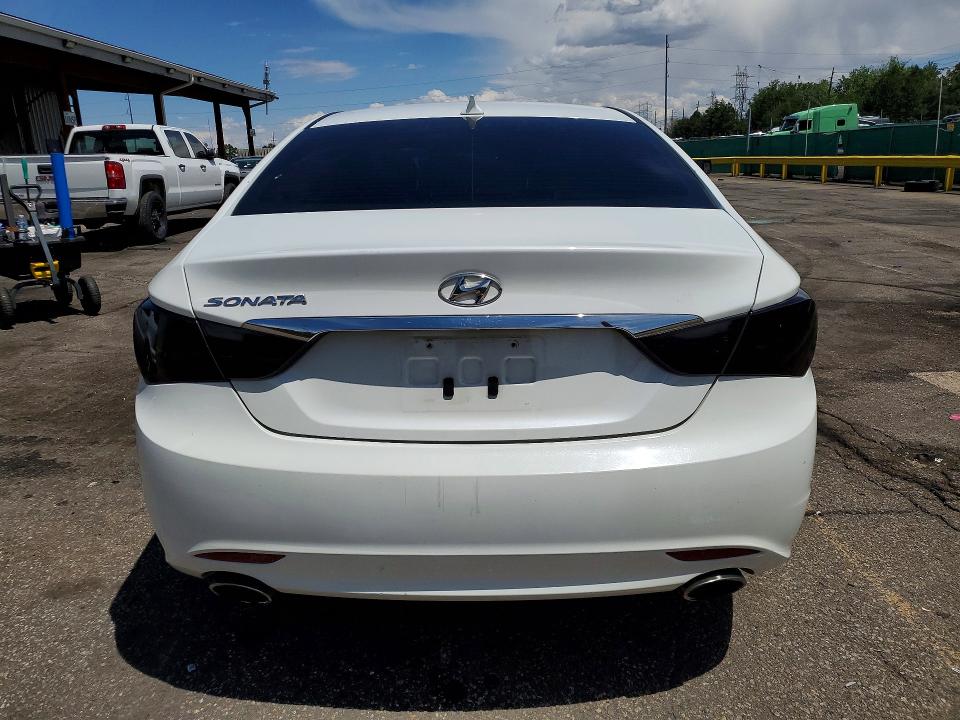 2012 Hyundai Sonata VIN 5NPEC4AC6CH313090 COPART salvage auction — FRONT END, CO - PUBLIC - SALVAGE TITLE, sold $2,050 on 2026-07-14 (photo 6)