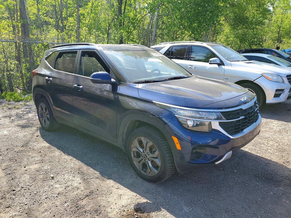 2025 Kia Seltos VIN KNDEPCAA8S7723132 COPART salvage auction — REAR END, On - Permit Salvage, sold $7,900 on 2026-07-14 (photo 4)