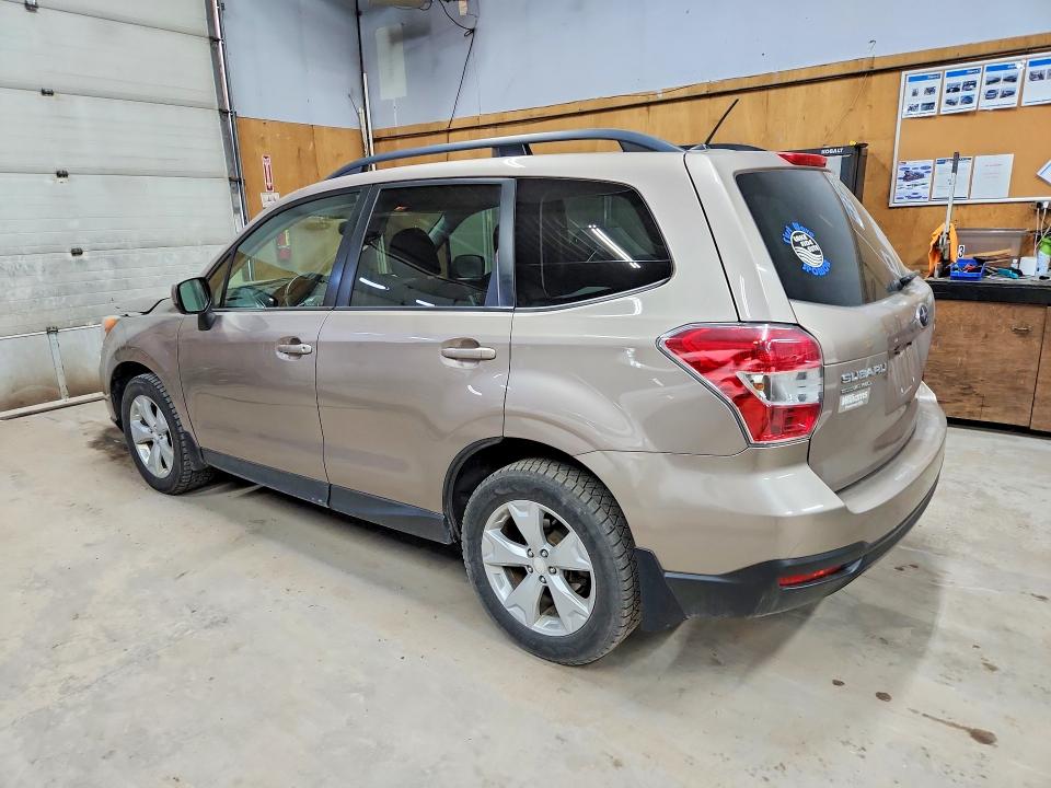 2015 Subaru Forester VIN JF2SJADC5FH541847 COPART salvage auction — FRONT END, Mi - Certificate Of Title, sold $250 on 2026-07-15 (photo 2)