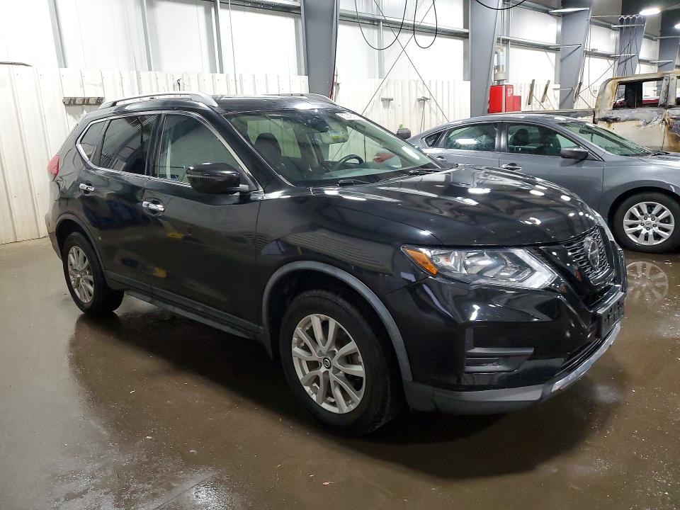 2018 Nissan Rogue VIN KNMAT2MV7JP609950 COPART salvage auction — HAIL, Mn - Cert Of Title-Salvage, sold $3,400 on 2026-07-14 (photo 4)