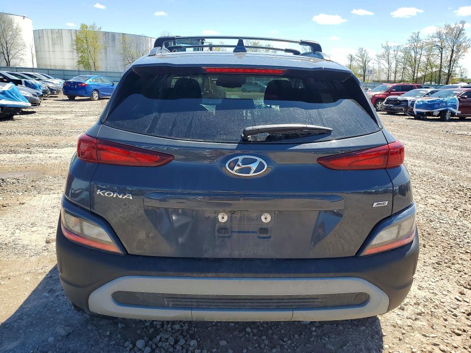 2023 Hyundai Kona VIN KM8K3CAB4PU982812 COPART salvage auction — FRONT END, Ny - Mv-907A Salvage Certificate, sold $3,900 on 2026-07-29 (photo 6)