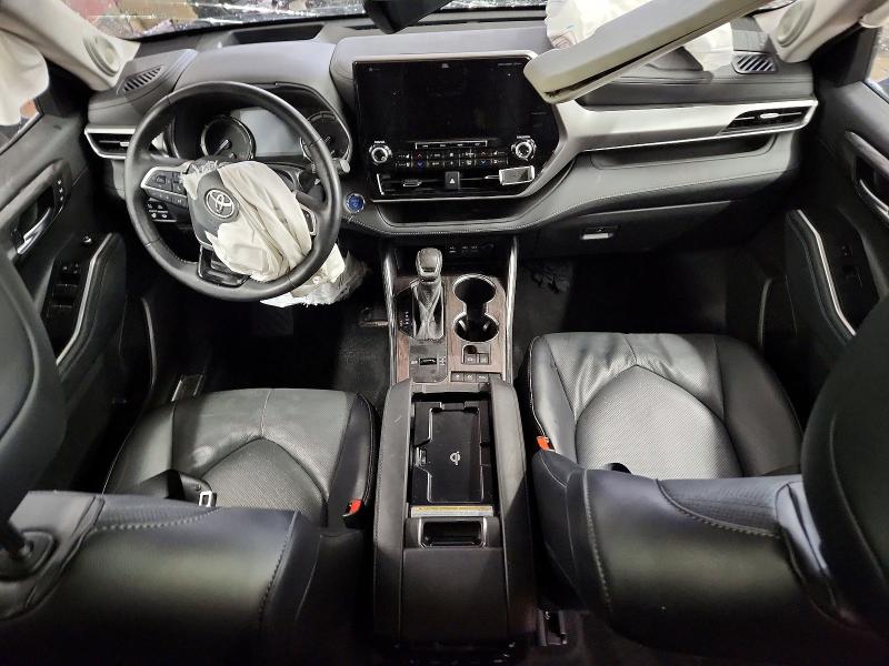2022 Toyota Highlander VIN 5TDEBRCH8NS073482 COPART salvage auction — FRONT END, Il - Salvage Certificate, sold $6,700 on 2026-07-06 (photo 8)