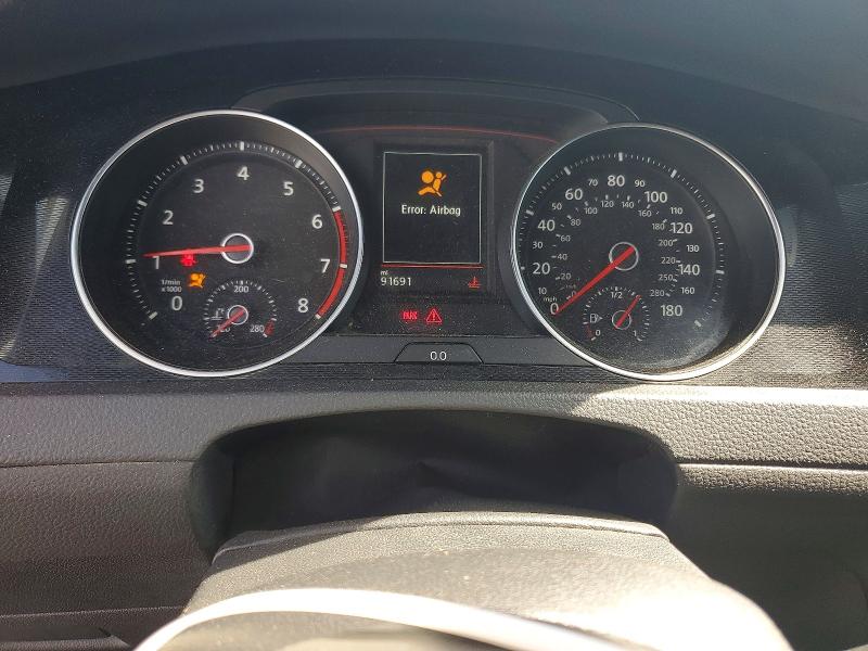2017 Volkswagen Gti VIN 3VW547AU9HM060532 COPART salvage auction — FRONT END, Nc - Salvage Certificate Of Title, sold $200 on 2026-07-02 (photo 9)