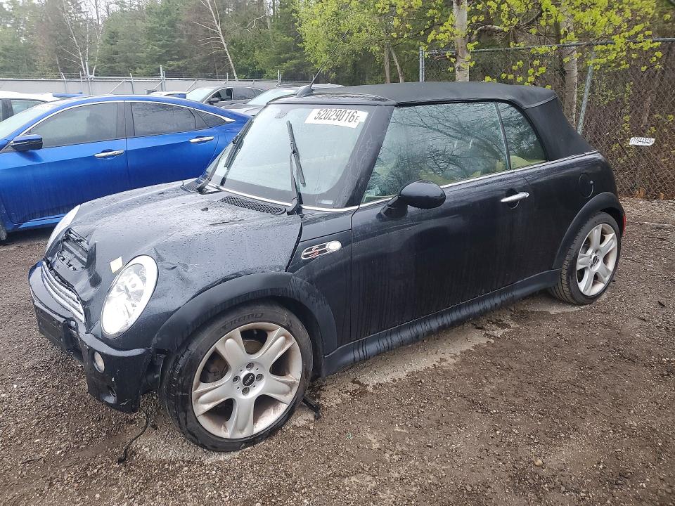 2008 Mini Cooper VIN WMWRH33528TL97582 COPART salvage auction — FRONT END, On - Permit No Brand - Unfit, sold $2,600 on 2026-07-02 (photo 1)