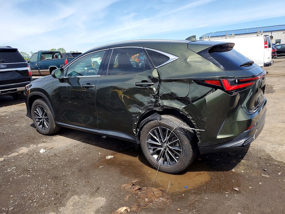 2022 Lexus Nx 350 VIN 2T2AGCEZ7NC007772 COPART salvage auction — REAR END, Pa - Certificate Of Salvage, sold $21,100 on 2026-07-07 (photo 2)