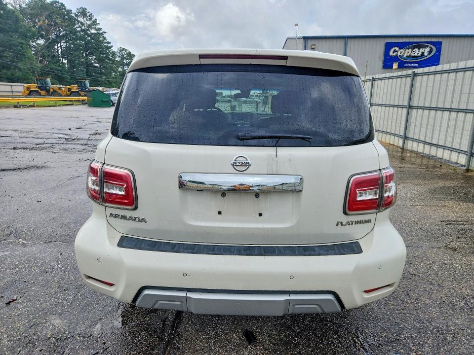 2017 Nissan Armada VIN JN8AY2NF3H9303856 COPART salvage auction — SIDE, Al - Cert Of Title-Salvage Title, sold $4,350 on 2026-07-13 (photo 6)