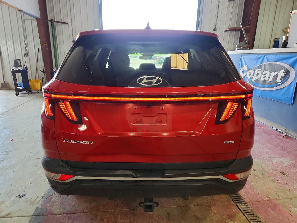 2022 Hyundai Tucson VIN 5NMJBCAE6NH088733 COPART salvage auction — FRONT END, Ny - Mv-907A Salvage Certificate, sold $3,700 on 2026-07-02 (photo 6)