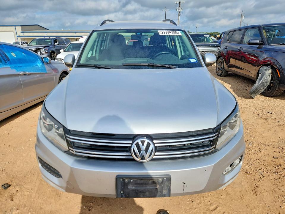 2016 Volkswagen VIN WVGBV7AX4GW607035 COPART salvage auction — FRONT END, Tx - Salvage Vehicle Title, sold $10 on 2026-07-16 (photo 5)
