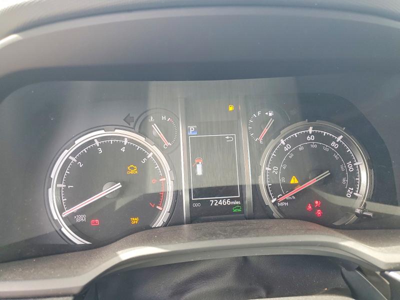 2021 Toyota 4runner VIN JTERU5JR0M5874889 COPART salvage auction — FRONT END, Il - Salvage Certificate, sold $16,600 on 2026-07-07 (photo 9)
