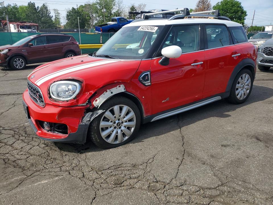 2020 Mini Cooper VIN WMZYX1C08L3L56330 COPART salvage auction — FRONT END, Co - Salvage Title, sold $3,050 on 2026-07-28 (photo 1)