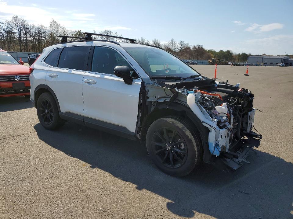 2024 Honda Cr-v VIN 7FARS6H89RE026193 COPART salvage auction — FRONT END, NY - MV-907A SALVAGE CERTIFICATE, sold $17,900 on 2026-07-20 (photo 4)