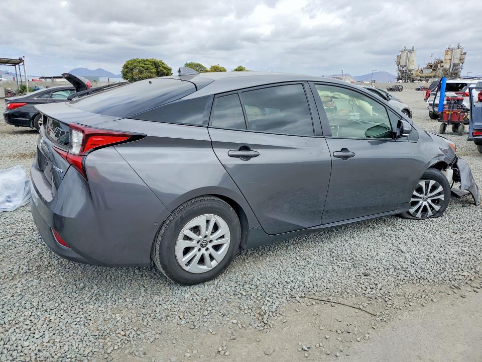2020 Toyota Prius VIN JTDL9RFU2L3015992 COPART salvage auction — FRONT END, CA - SALVAGE CERTIFICATE, sold $1,900 on 2026-07-28 (photo 3)
