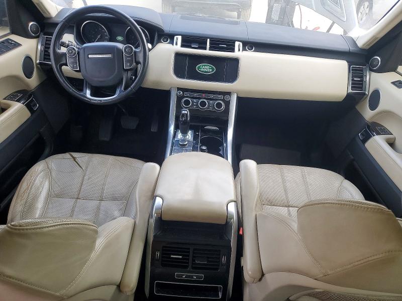 2016 Land rover RANGE ROVER VIN SALWR2VF8GA638891 COPART salvage auction — NORMAL WEAR, Tx - Certificate Of Title, sold $3,950 on 2026-07-28 (photo 8)