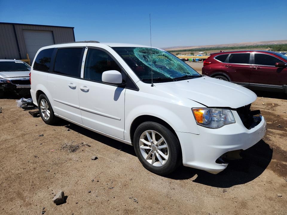 2016 Dodge Caravan VIN 2C4RDGCG8GR384137 COPART salvage auction — FRONT END, Nm - Cert Of Title-Salvage, sold $400 on 2026-07-20 (photo 4)