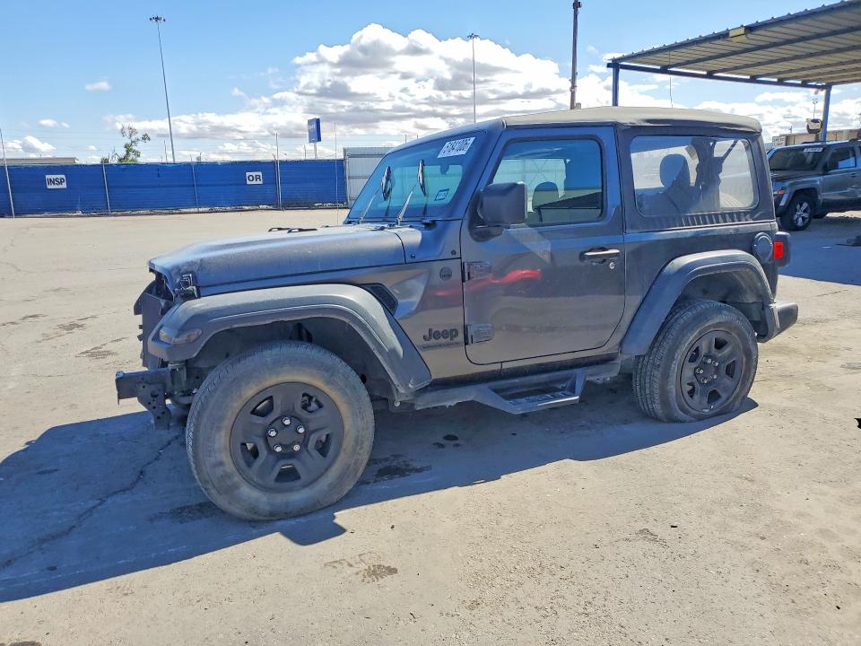 2023 Jeep Wrangler / VIN 1C4GJXAN3PW671314 COPART salvage auction — FRONT END, TX - SALVAGE VEHICLE TITLE, sold $6,300 on 2026-07-24 (photo 1)