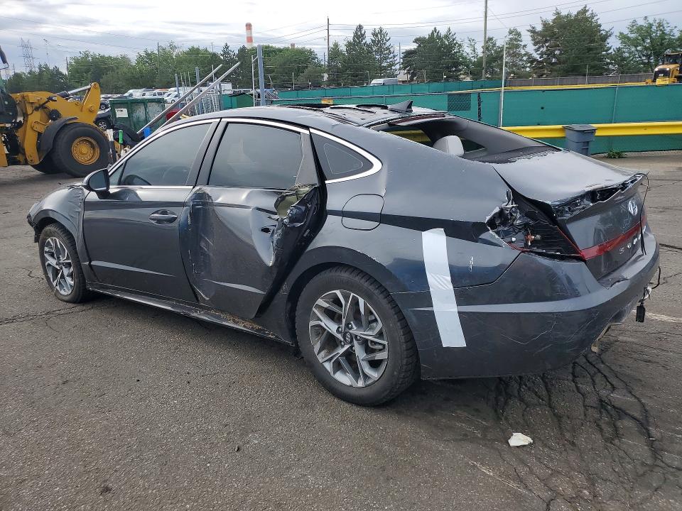 2022 Hyundai Sonata VIN KMHL14JA2NA225624 COPART salvage auction — REAR END, Co - Public - Salvage Title, sold $1,550 on 2026-07-09 (photo 2)