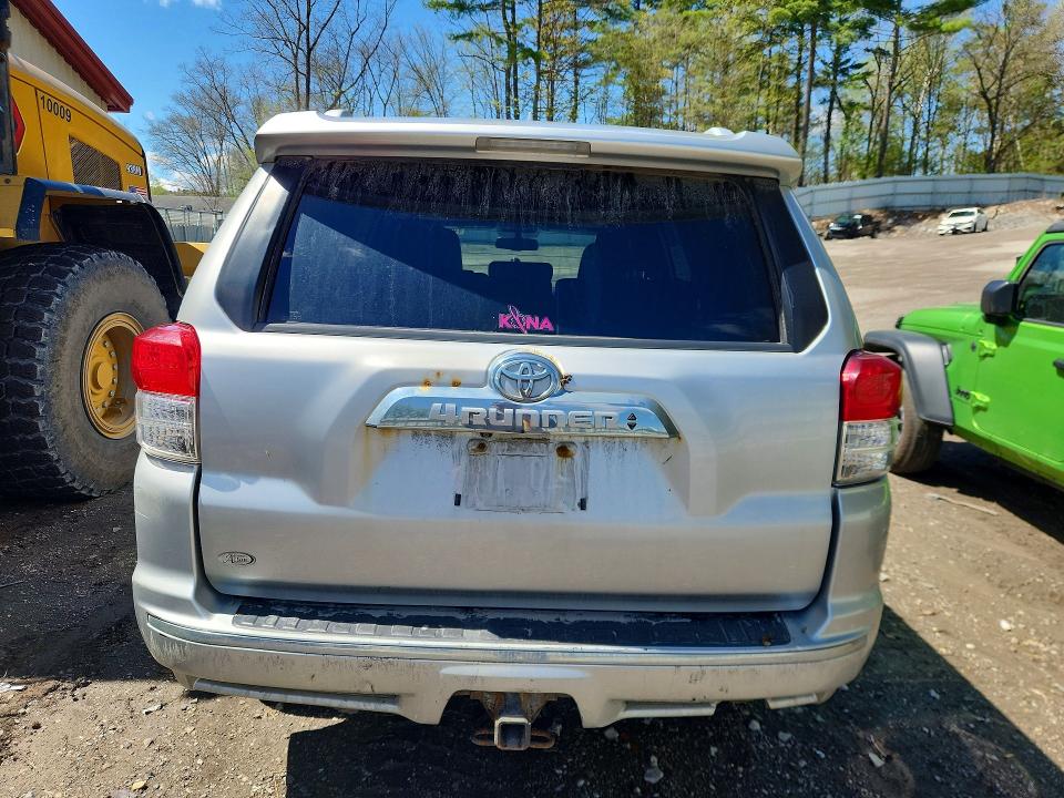 2011 Toyota 4runner VIN JTEBU5JR8B5034003 COPART salvage auction — FRONT END, Vt - Cert Of Title-Salvage Vehicle, sold $2,150 on 2026-07-27 (photo 6)