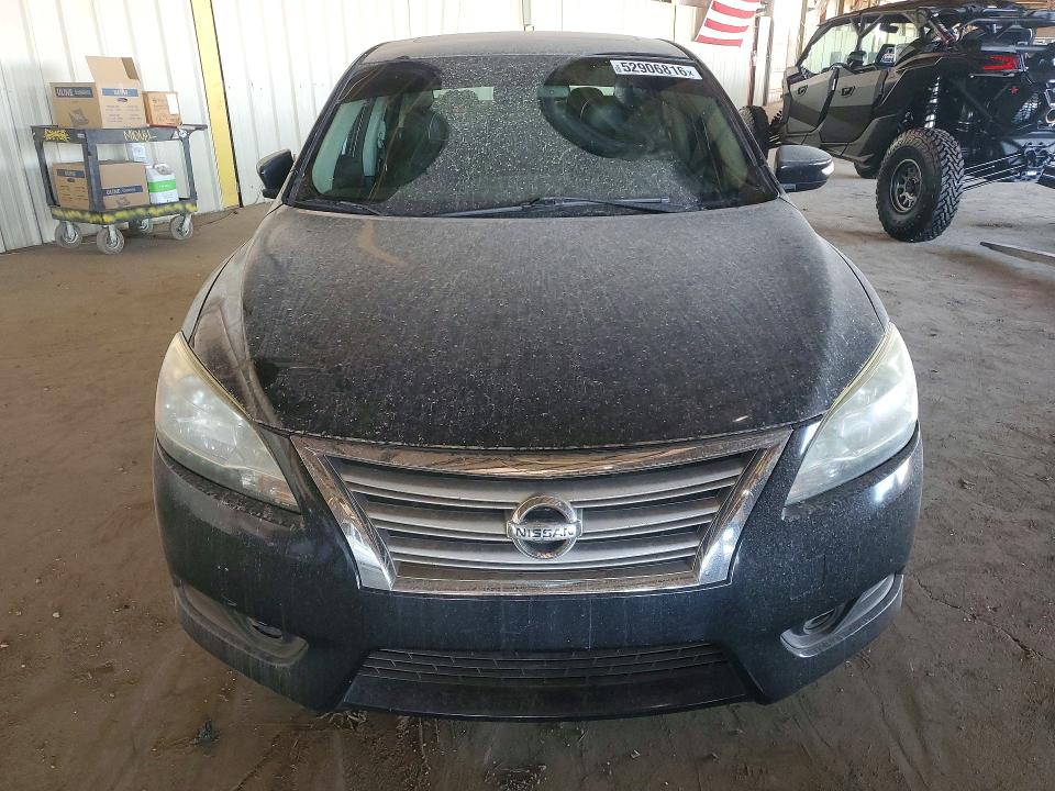 2013 Nissan Sentra VIN 3N1AB7AP3DL711609 COPART salvage auction — MINOR DENT/SCRATCHES, Az - Certificate Of Title, sold $500 on 2026-07-06 (photo 5)