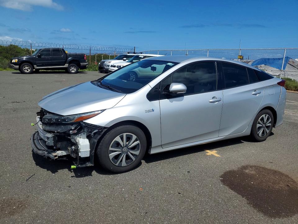 2017 Toyota Prius VIN JTDKARFP5H3044133 COPART salvage auction — FRONT END, Hi - Certificate Of Salvage, sold $2 on 2026-07-27 (photo 1)