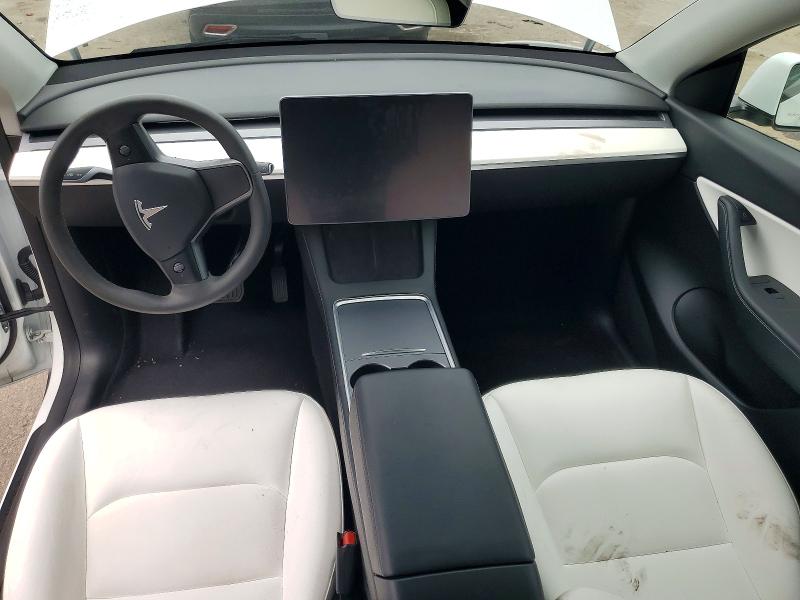 2022 Tesla Model y VIN 7SAYGDEE4NF423315 COPART salvage auction — FRONT END, GA - CERT OF TITLE-SALVAGE, sold $9,200 on 2026-07-10 (photo 8)