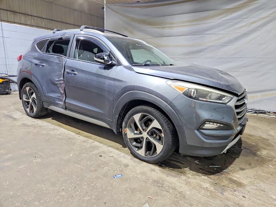 2017 Hyundai Tucson VIN KM8J3CA2XHU326627 COPART salvage auction — FRONT END, NH - CERT OF TITLE-SALVAGE, sold $1,850 on 2026-07-02 (photo 4)