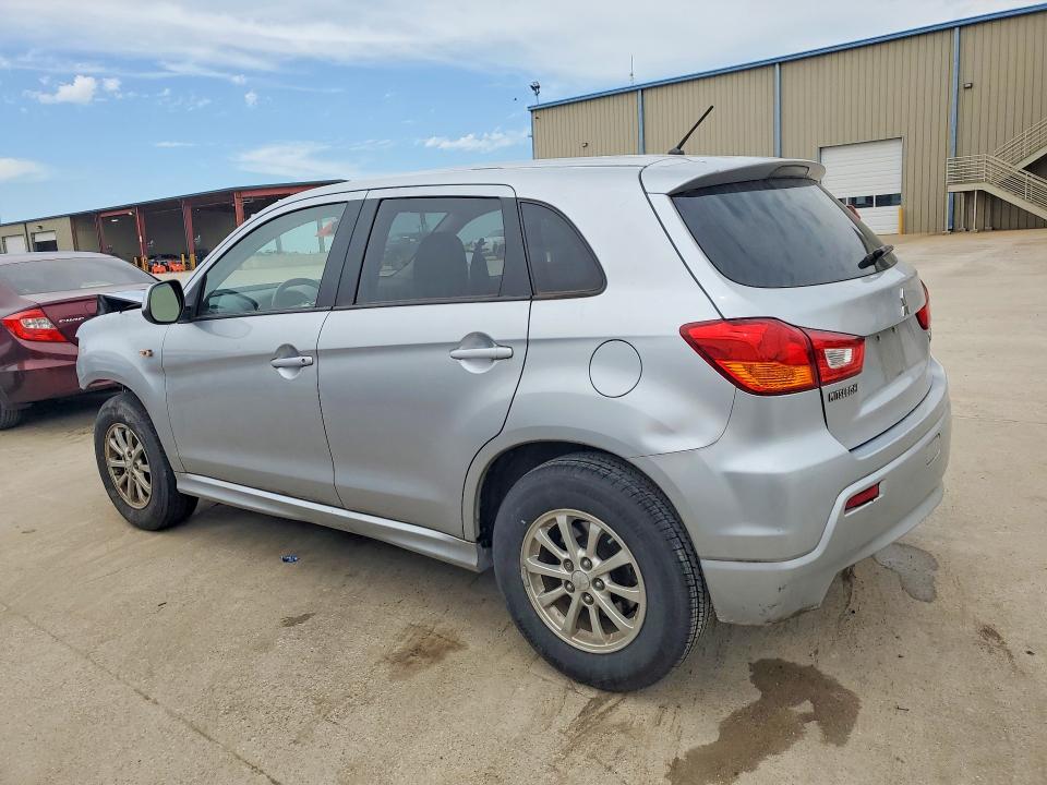 2011 Mitsubishi Outlander VIN JA4AP3AU6BZ020815 COPART salvage auction — FRONT END, Tx - Salvage Vehicle Title, sold $525 on 2026-07-02 (photo 2)