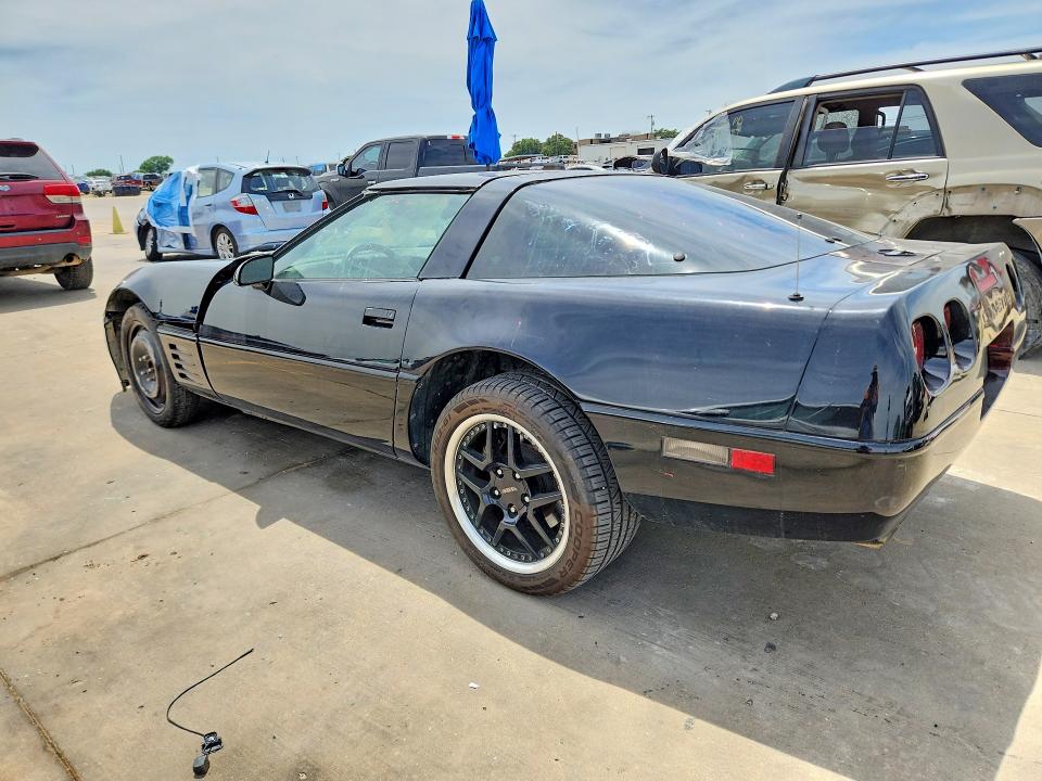 1991 Chevrolet Corvette VIN 1G1YY2381M5100537 COPART salvage auction — NORMAL WEAR, TX - CERTIFICATE OF TITLE, sold $1,900 on 2026-07-09 (photo 2)
