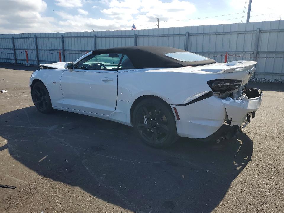 2022 Chevrolet Camaro VIN 1G1FF3D72N0101025 COPART salvage auction — FRONT END, Fl - Certificate Of Destruction, sold $8,900 on 2026-07-06 (photo 2)