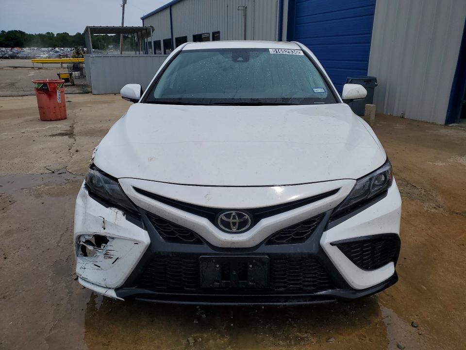 2023 Toyota Camry VIN 4T1G11AK5PU757783 COPART salvage auction — FRONT END, Tx - Cert Of Title-Rebuilt Salvage, sold $8,300 on 2026-07-07 (photo 5)