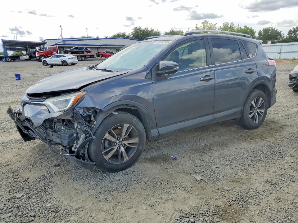 2017 Toyota Rav 4 VIN JTMWFREV5HJ704217 COPART salvage auction — REAR END, Ca - Salvage Certificate, sold $2,850 on 2026-07-09 (photo 1)
