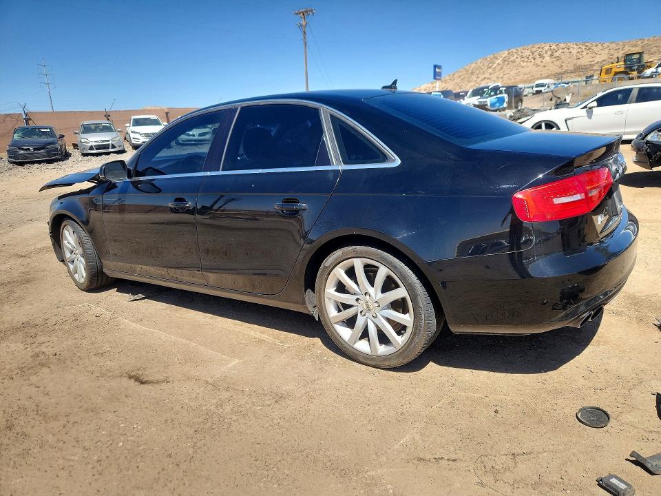 2013 Audi A4 VIN WAUHFAFL6DN016136 COPART salvage auction — FRONT END, Nm - Cert Of Title-Salvage, sold $200 on 2026-07-20 (photo 2)