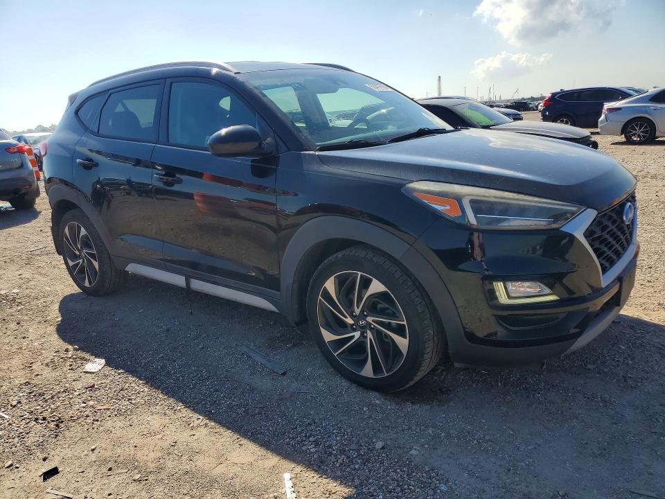 2019 Hyundai Tucson VIN KM8J33AL3KU049061 COPART salvage auction — REAR END, Tx - Salvage Vehicle Title, sold $5,100 on 2026-07-20 (photo 4)