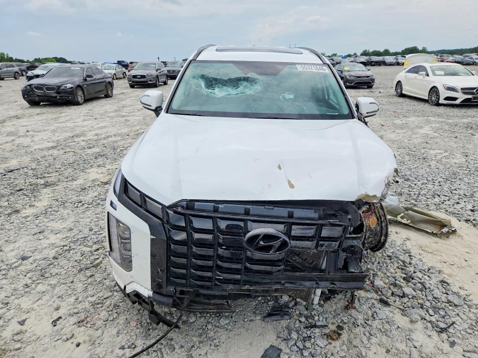 2024 Hyundai Palisade VIN KM8R34GE5RU685685 COPART salvage auction — FRONT END, Ga - Cert Of Title-Salvage, sold $5,900 on 2026-07-27 (photo 5)