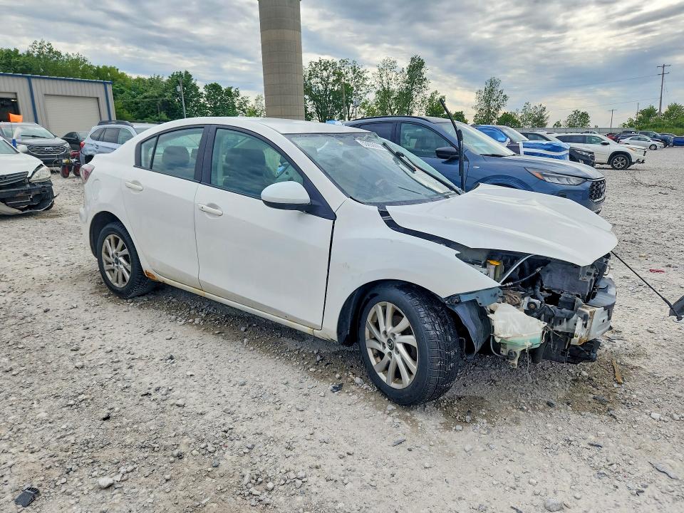 2013 Mazda 3 VIN JM1BL1V76D1817744 COPART salvage auction — FRONT END, Mi - Certificate Of Title, sold $200 on 2026-07-09 (photo 4)