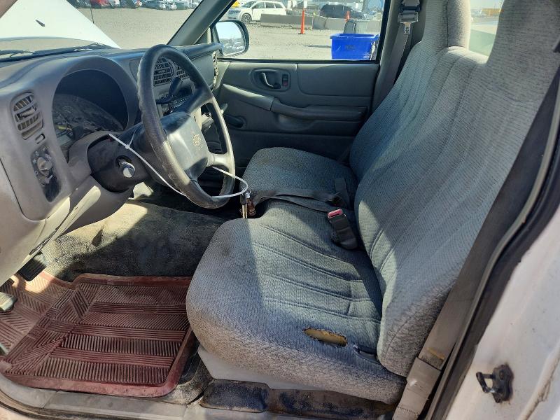 1999 Chevrolet S truck VIN 1GCCS14X6XK234422 COPART salvage auction — FRONT END, TX - DIS/DLR/EXP ONLY SALVAGE TITLE, sold $250 on 2026-07-09 (photo 7)
