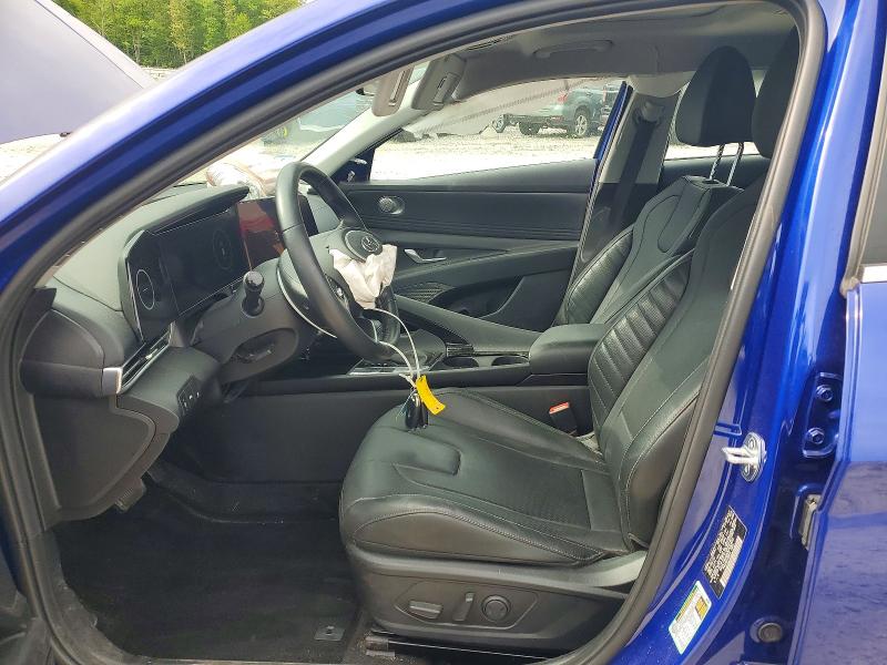 2023 Hyundai Elantra VIN KMHLP4AG2PU482402 COPART salvage auction — REAR END, Ma - Cert Of Title-Salvage, sold $1,500 on 2026-07-15 (photo 7)