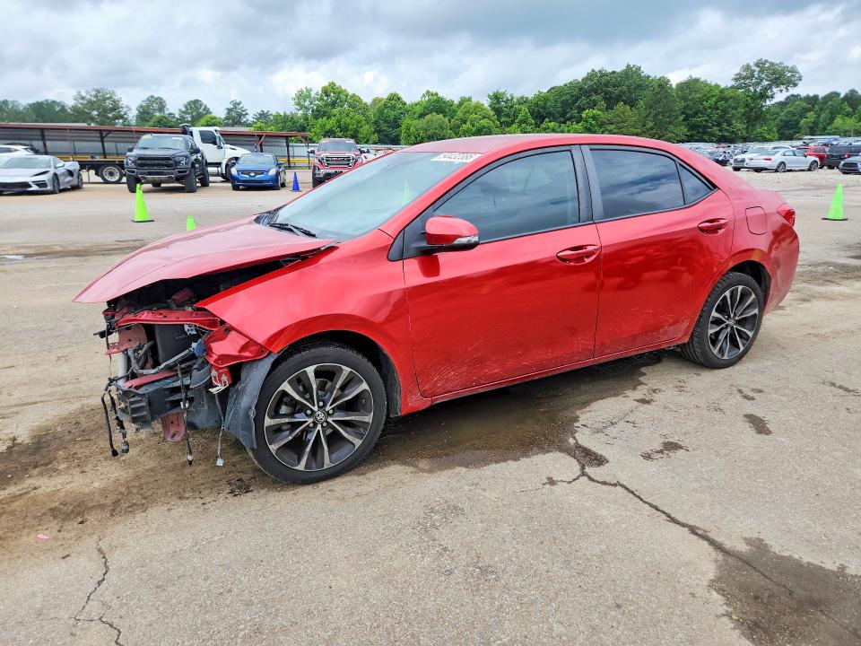 2019 Toyota Corolla VIN 5YFBURHE5KP856730 COPART salvage auction — FRONT END, Ms - Cert Of Title-Salvaged, sold $3,850 on 2026-07-17 (photo 1)