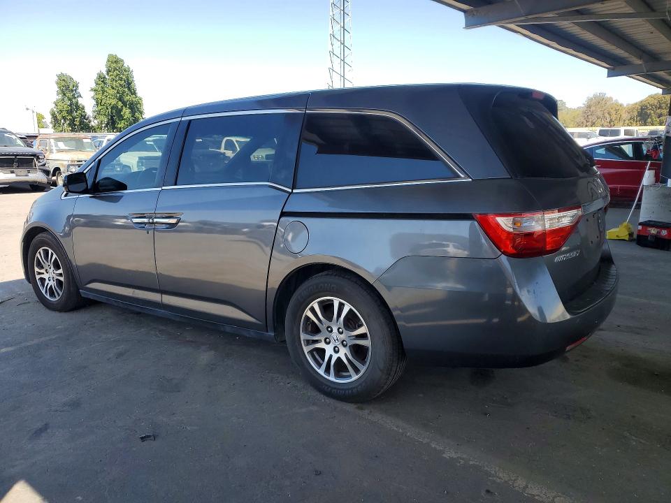 2013 Honda Odyssey VIN 5FNRL5H69DB003989 COPART salvage auction — FRONT END, Ca - Dis/Dlr/Exp Only Clean Title, sold $2,050 on 2026-07-02 (photo 2)