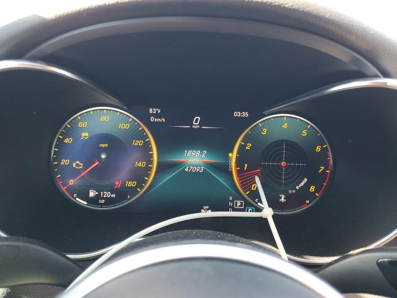2021 Mercedes-benz C-klasse VIN W1KWF8DB5MR647231 COPART salvage auction — SIDE, Ca - Salvage Certificate, sold $6,700 on 2026-07-16 (photo 9)