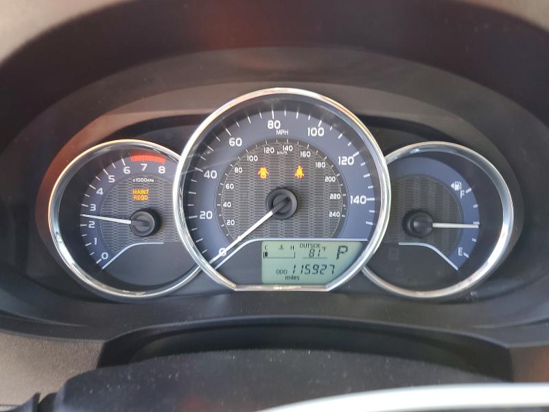 2016 Toyota Corolla VIN 5YFBURHE2GP557428 COPART salvage auction — REAR END, Id - Salvage Certificate Of Title, sold $3,600 on 2026-07-29 (photo 9)