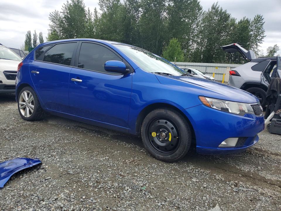 2011 Kia Forte VIN KNAFW5A32B5358413 COPART salvage auction — REAR END, Wa - Bill Of Sale, sold $575 on 2026-07-27 (photo 4)