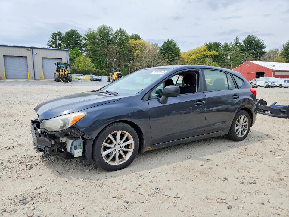 2012 Subaru Impreza VIN JF1GPAC69CH219146 COPART salvage auction — FRONT END, Ct - Cert Of Title-Salvage, sold $325 on 2026-08-03 (photo 1)
