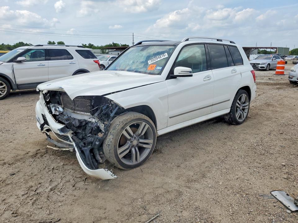 2014 Mercedes-benz Glk-klasse VIN WDCGG5HB9EG237074 COPART salvage auction — FRONT END, Tx - Salvage Vehicle Title, sold $1,750 on 2026-07-30 (photo 1)