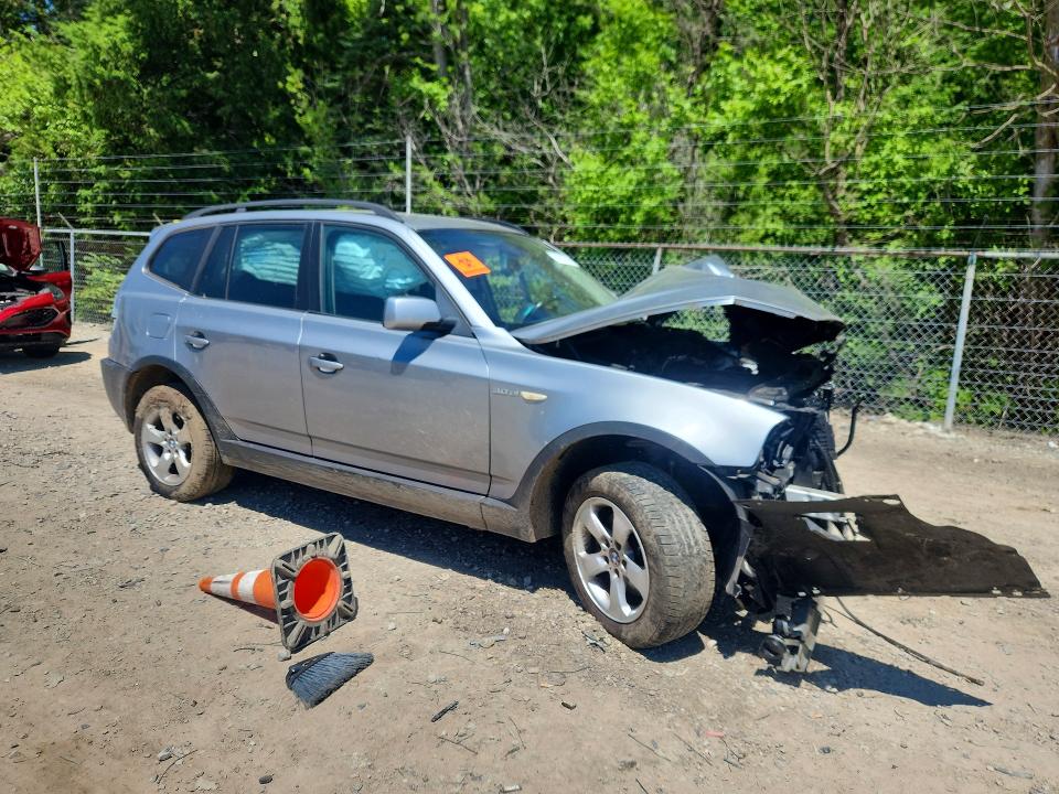 2007 BMW X3 VIN WBXPC93497WF22180 COPART salvage auction — FRONT END, Oh - Cert Of Title-Salvage, sold $400 on 2026-07-08 (photo 4)