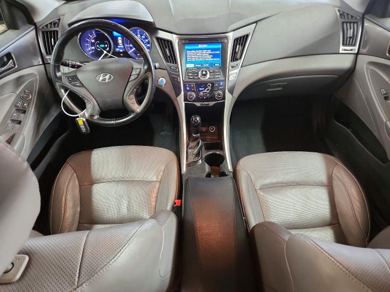 2013 Hyundai Sonata VIN KMHEC4A4XDA050745 COPART salvage auction — FRONT END, IL - SALVAGE CERTIFICATE, sold $625 on 2026-07-06 (photo 8)