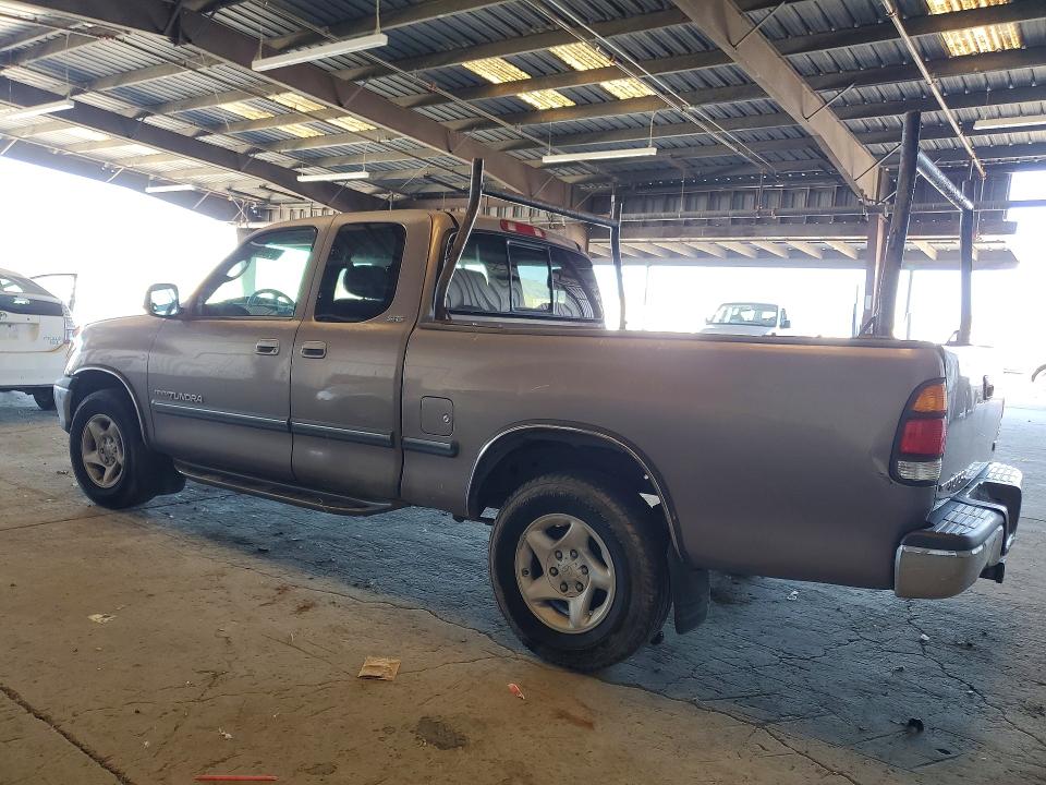 2000 Toyota Tundra VIN 5TBRT3411YS105862 COPART salvage auction — MECHANICAL, Ca - Dis/Dlr/Exp Only Clean Title, sold $1,100 on 2026-07-20 (photo 2)