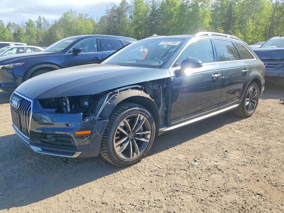 2017 Audi A4 VIN WA19NAF49HA044362 COPART salvage auction — FRONT END, On - Permit Salvage, sold $6,900 on 2026-07-23 (photo 1)