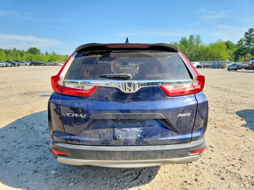 2018 Honda Cr-v VIN 2HKRW6H38JH210857 COPART salvage auction — FRONT END, Ct - Certificate Of Title (P), sold $8,400 on 2026-07-30 (photo 6)