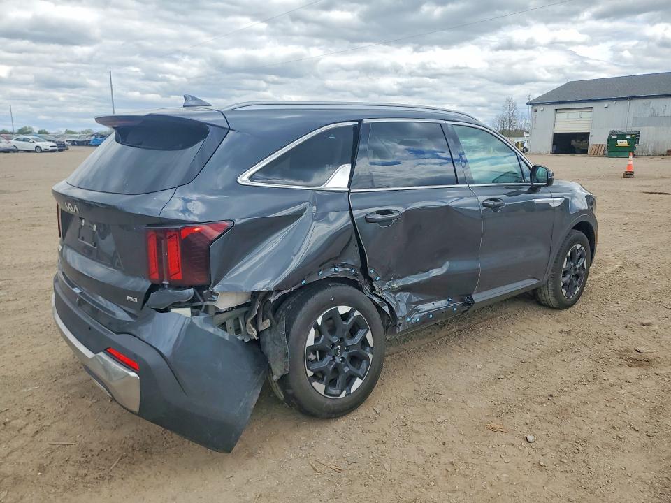 2024 Kia Sorento VIN 5XYRLDJC4RG263002 COPART salvage auction — REAR END, Mi - Cert Of Title-Salvage Vehicle, sold $5,300 on 2026-07-22 (photo 3)