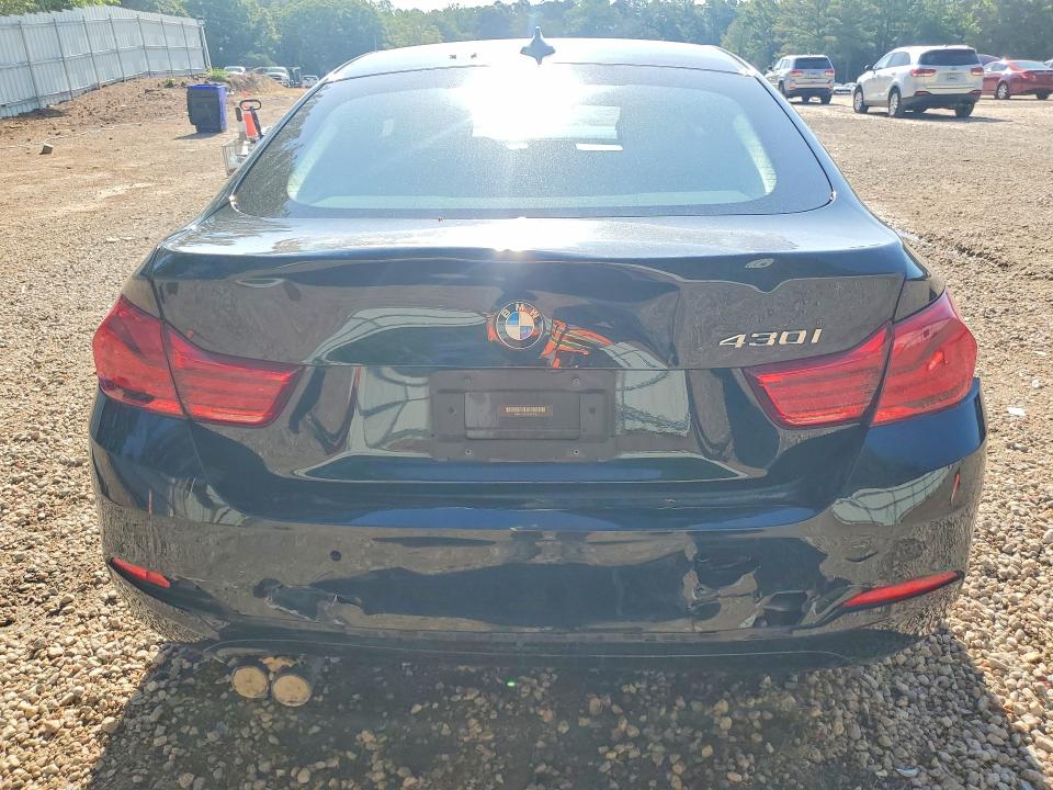 2018 BMW 4er VIN WBA4J1C50JBG81052 COPART salvage auction — FRONT END, Nc - Salvage Certificate Of Title, sold $1,850 on 2026-07-17 (photo 6)